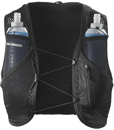 Salomon ADV Hydra Vest 8 Running Hydration Pack, Fiery Red